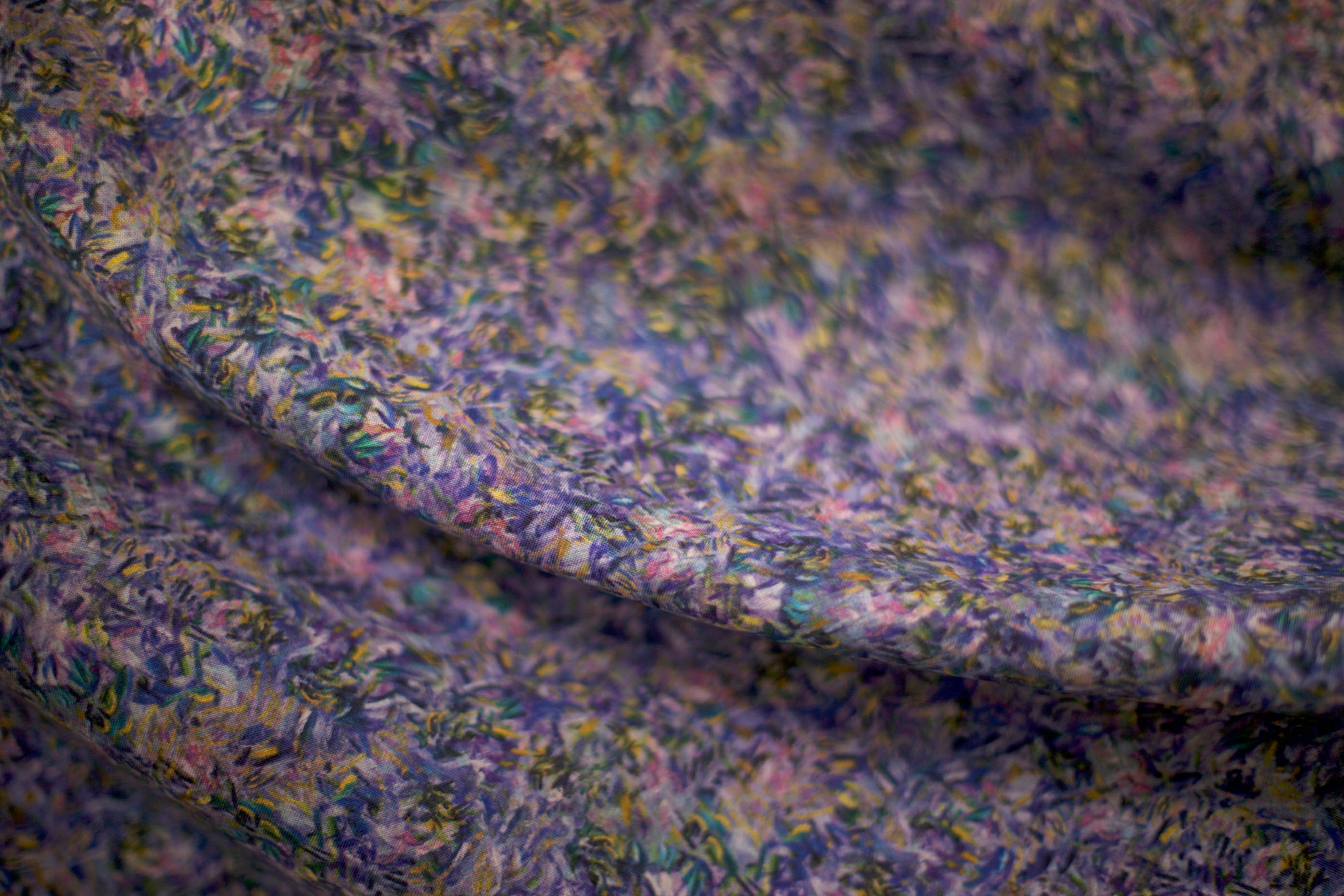 purple quilting fabric