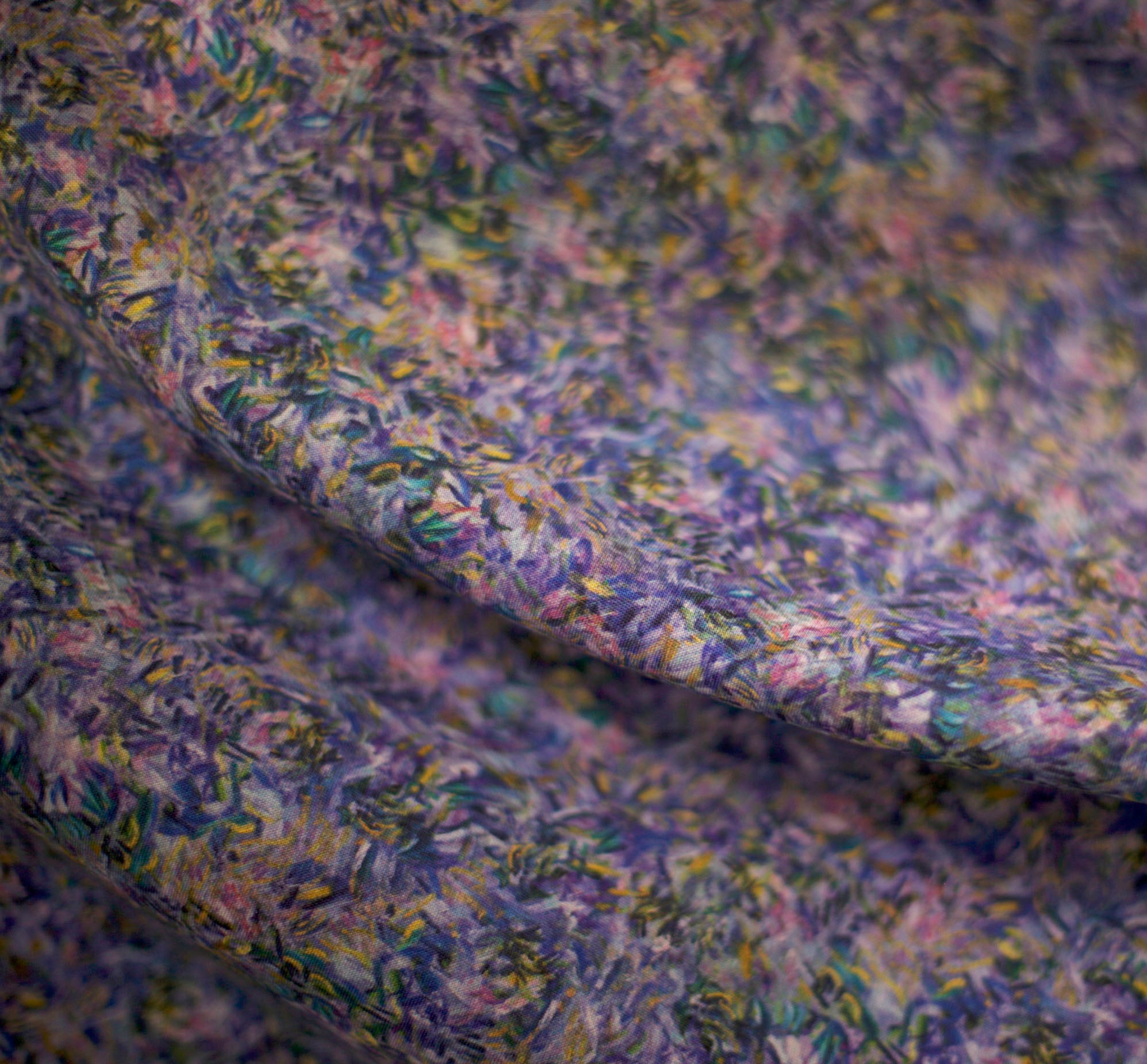 Pansy Fabric from Claude Monet