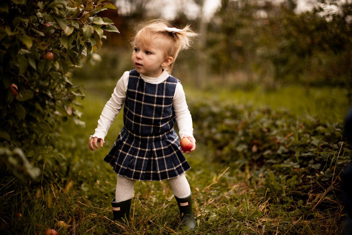 Girls Blue Plaid Dress 5T Girls Blue Plaid Dress 5T