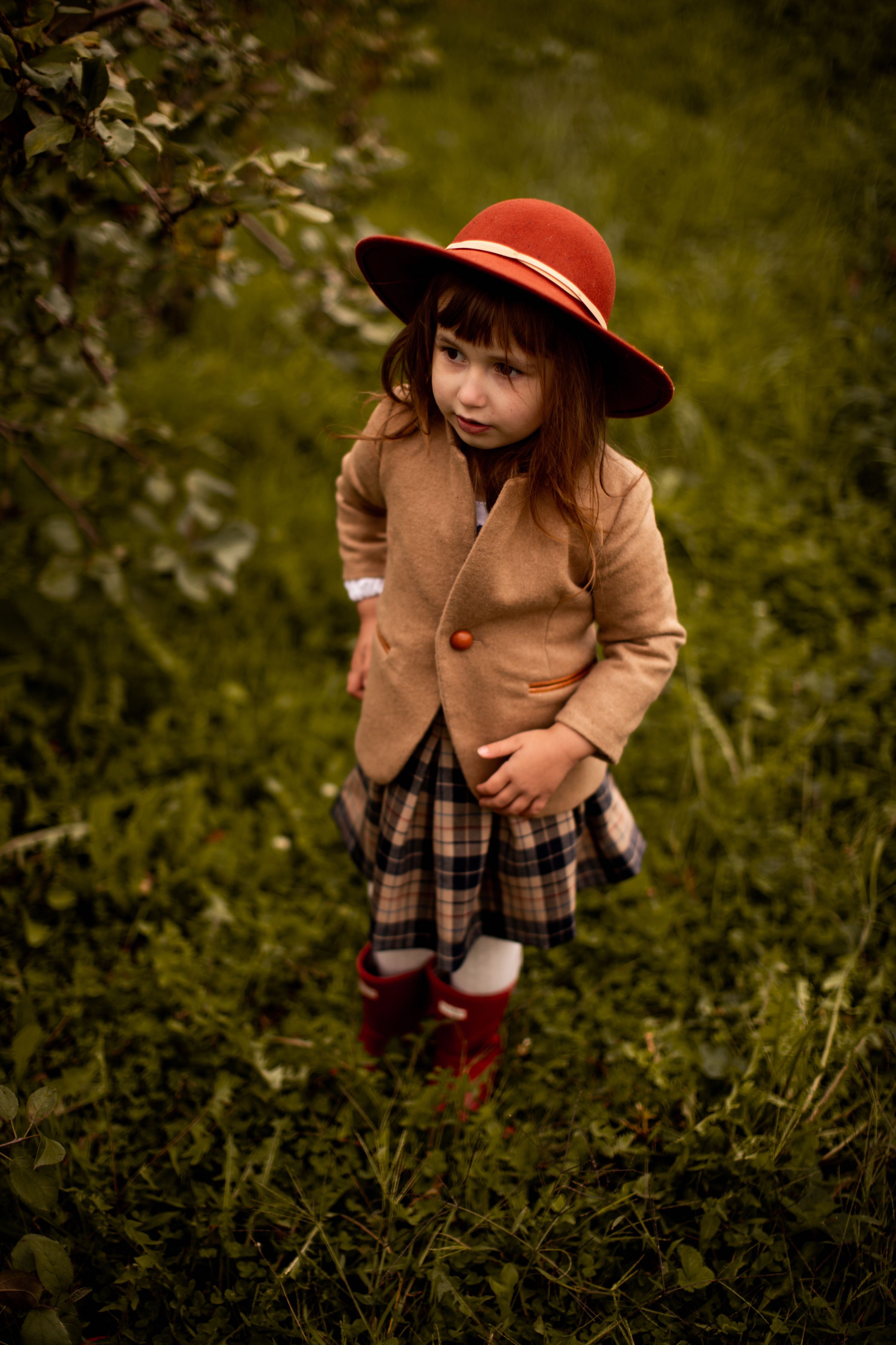 kids tan blazer