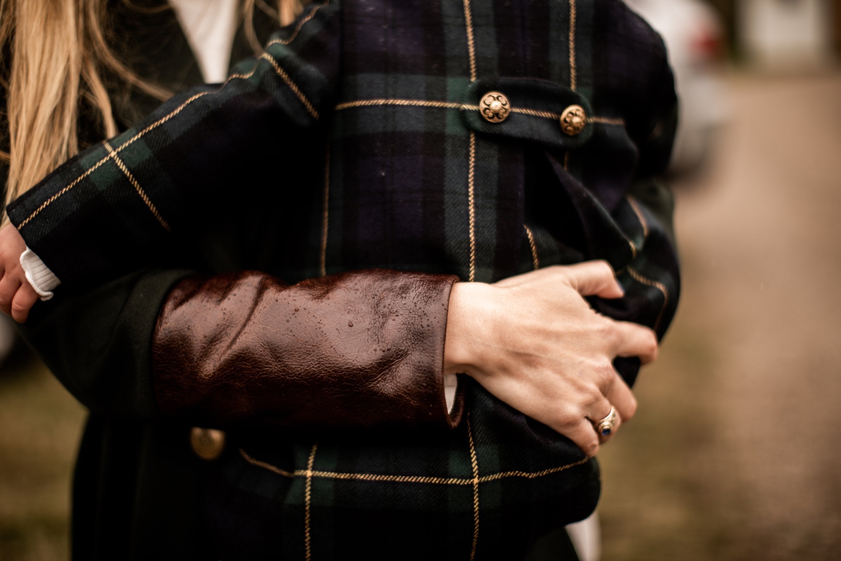 notre dame girls coat