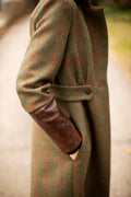 green wool womens jacket