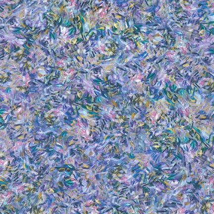 Pansy Fabric from Claude Monet