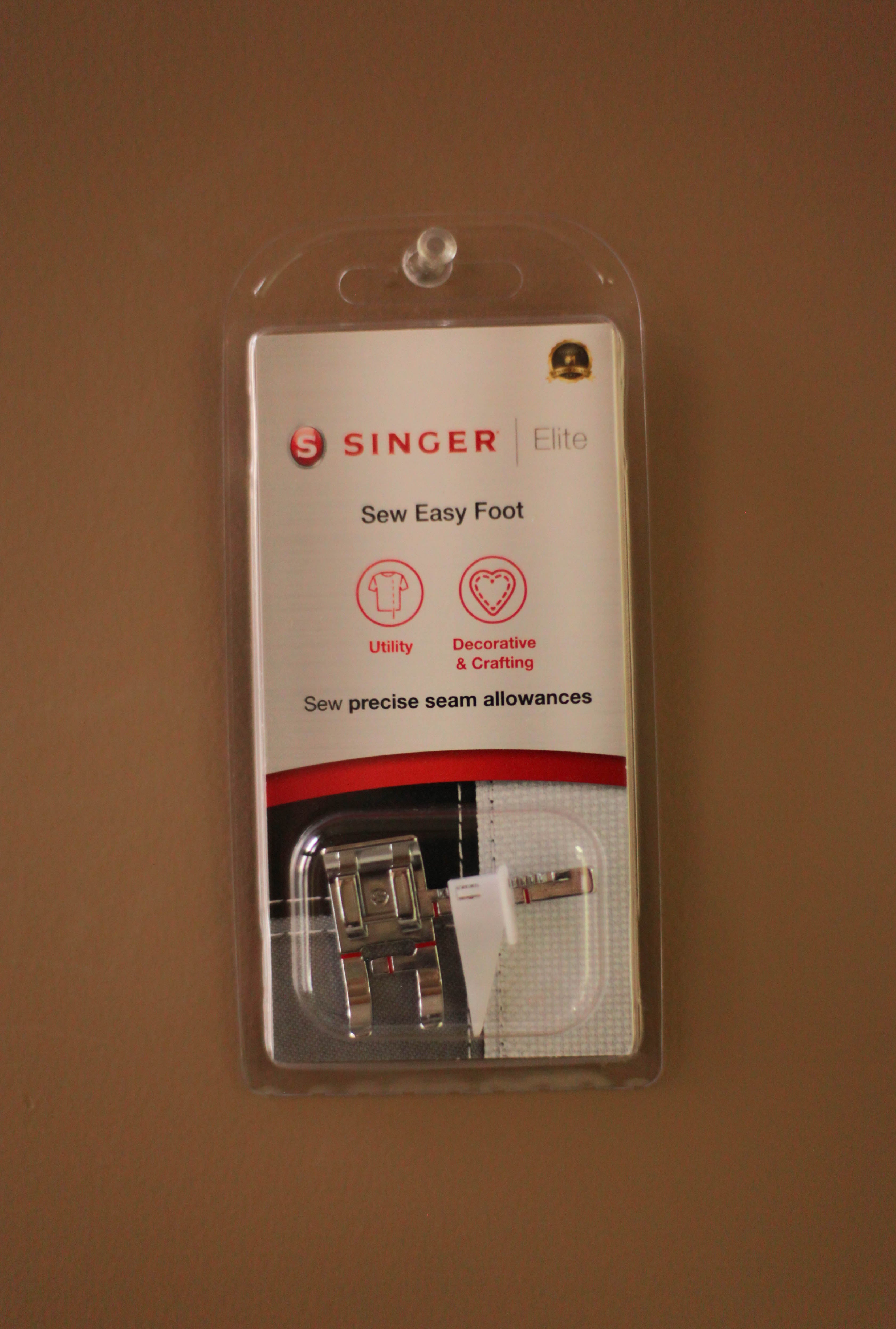 Singer Elite sew easy foot