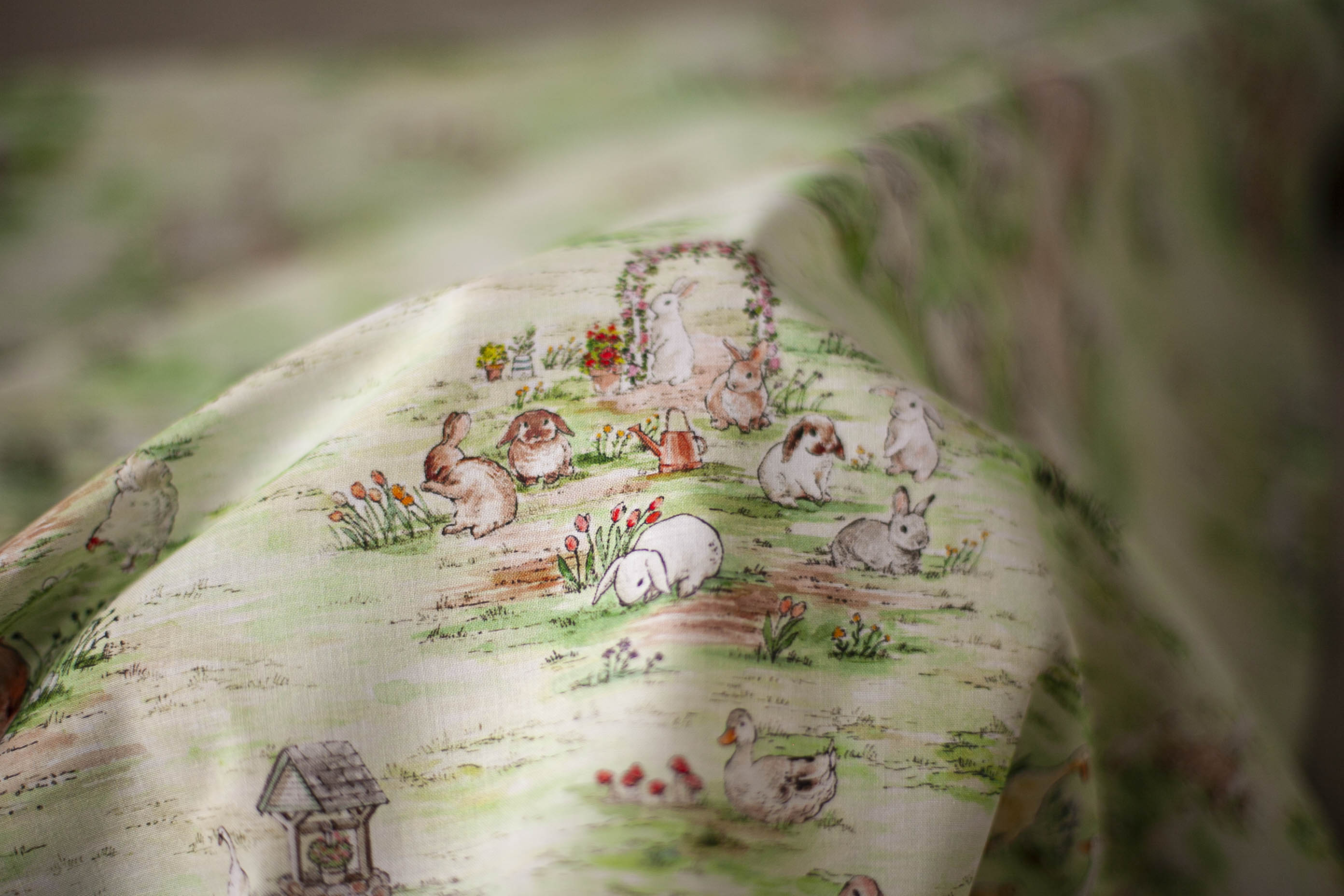 bunny fabric