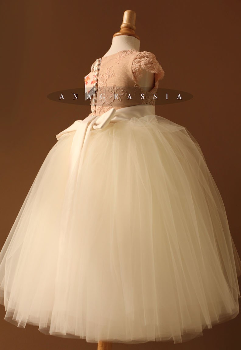 sporty flower girl dress