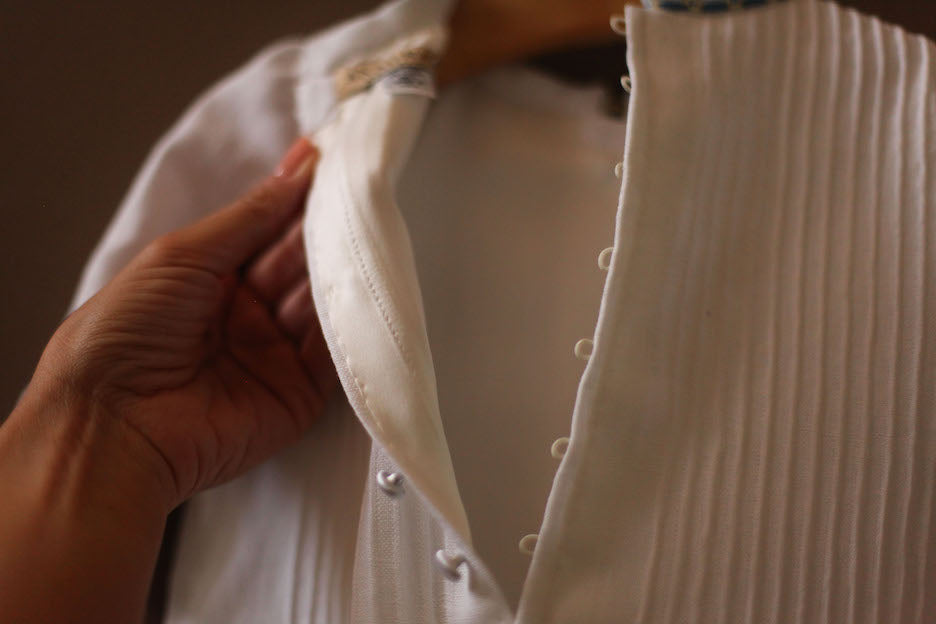 linen boys baptismal outfit