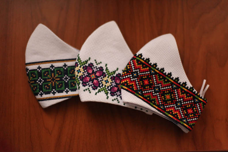 Ukrainian face masks