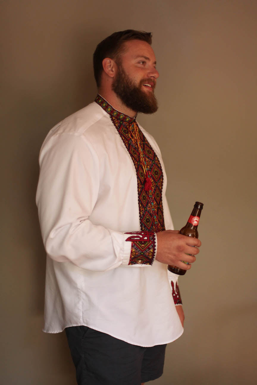 Tryzub embroidered shirt