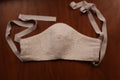 white lace communion face mask