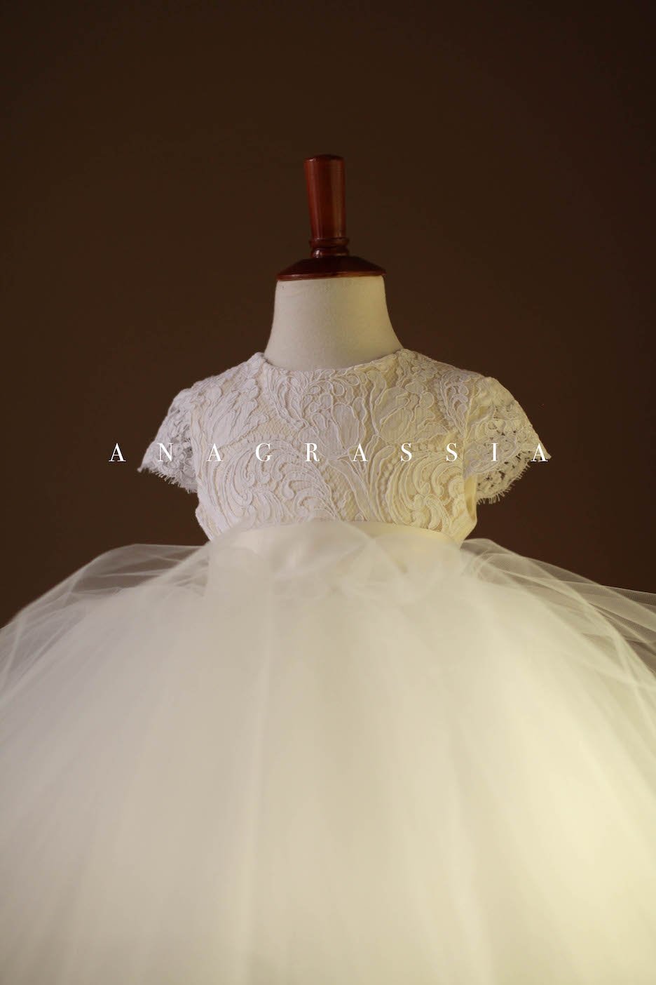 white flower girl tutu