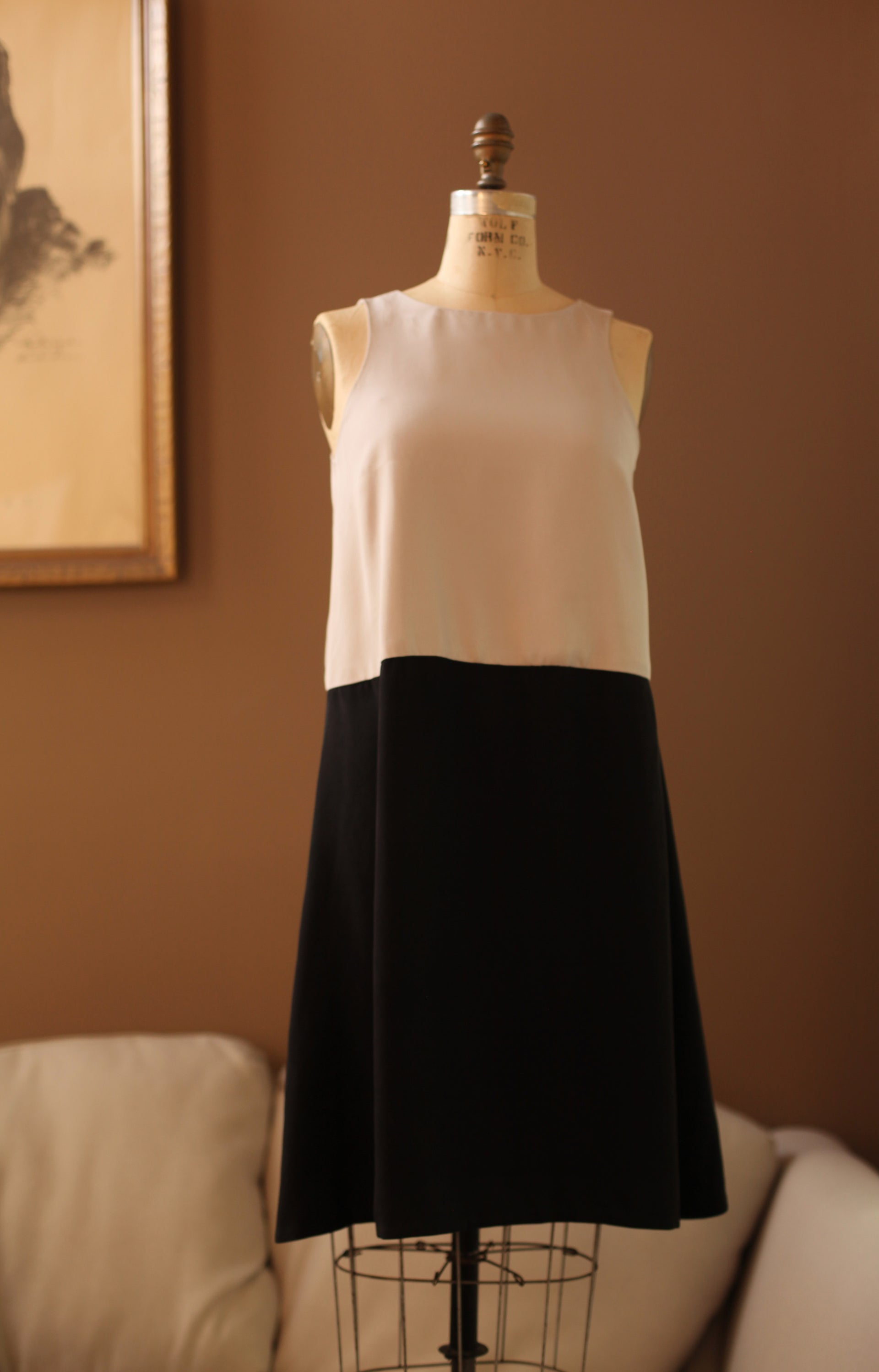 A-Line Color Block Shift Dress 10 A-Line Color Block Shift Dress 10