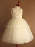 crop top flower girl dress