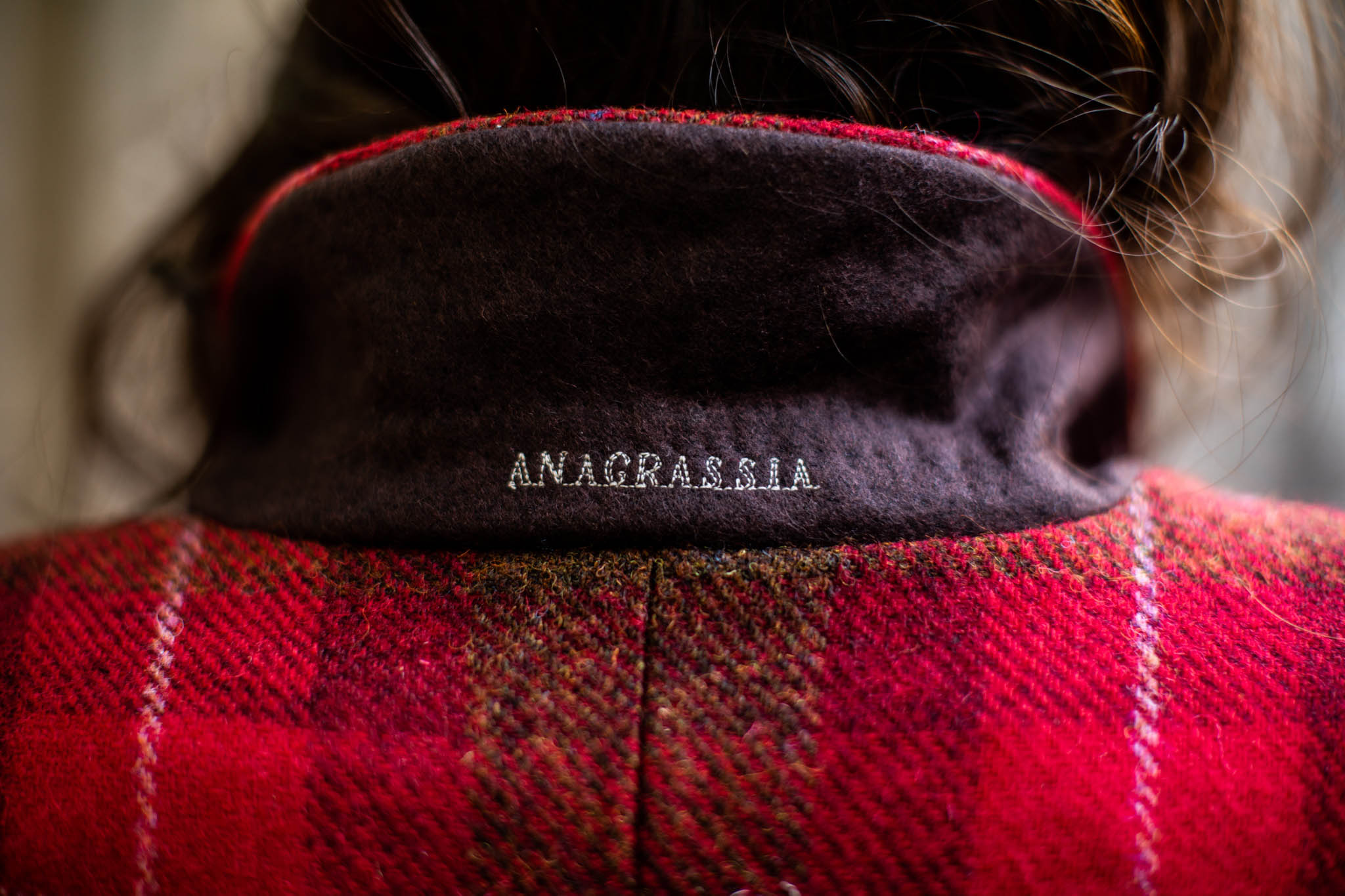 red plaid jacket 