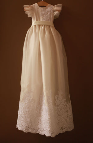long baptism gown
