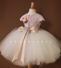 tulle flower girl skirt
