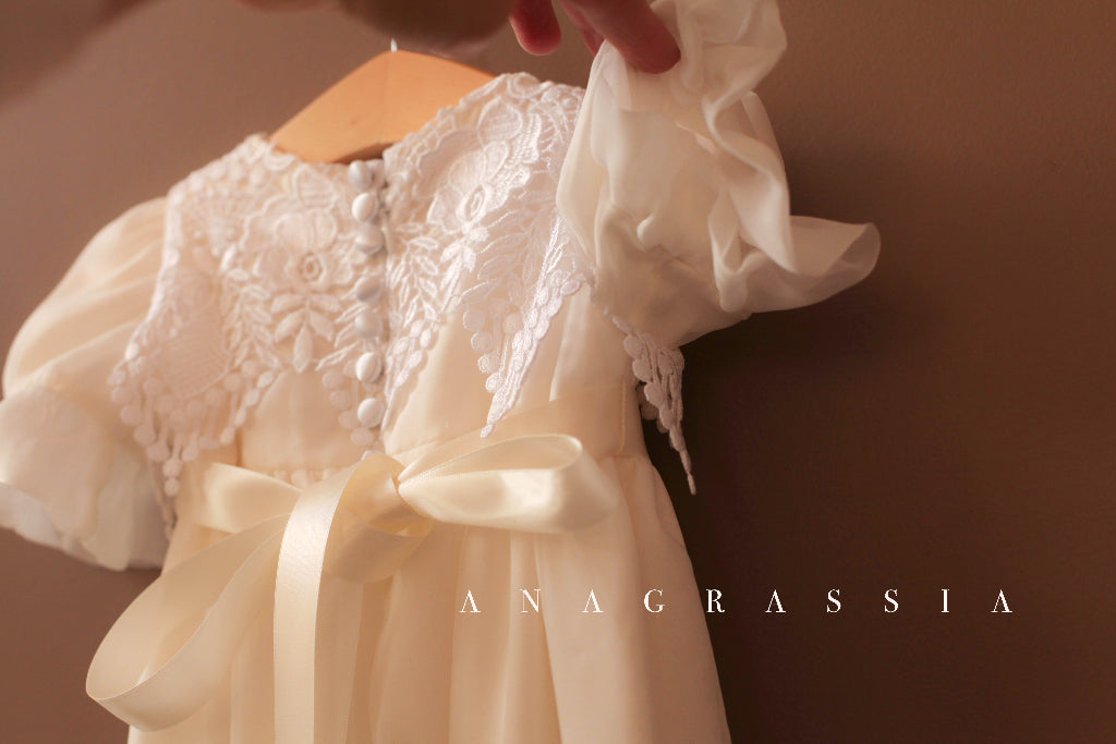 silk baptismal gown