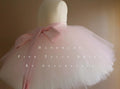 pink flower girl dress
