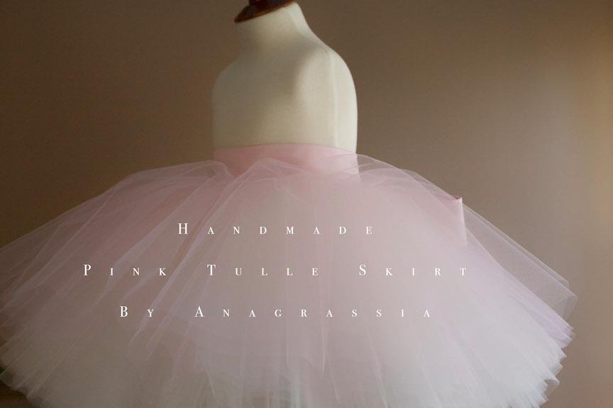 pink tutu flower girl dress