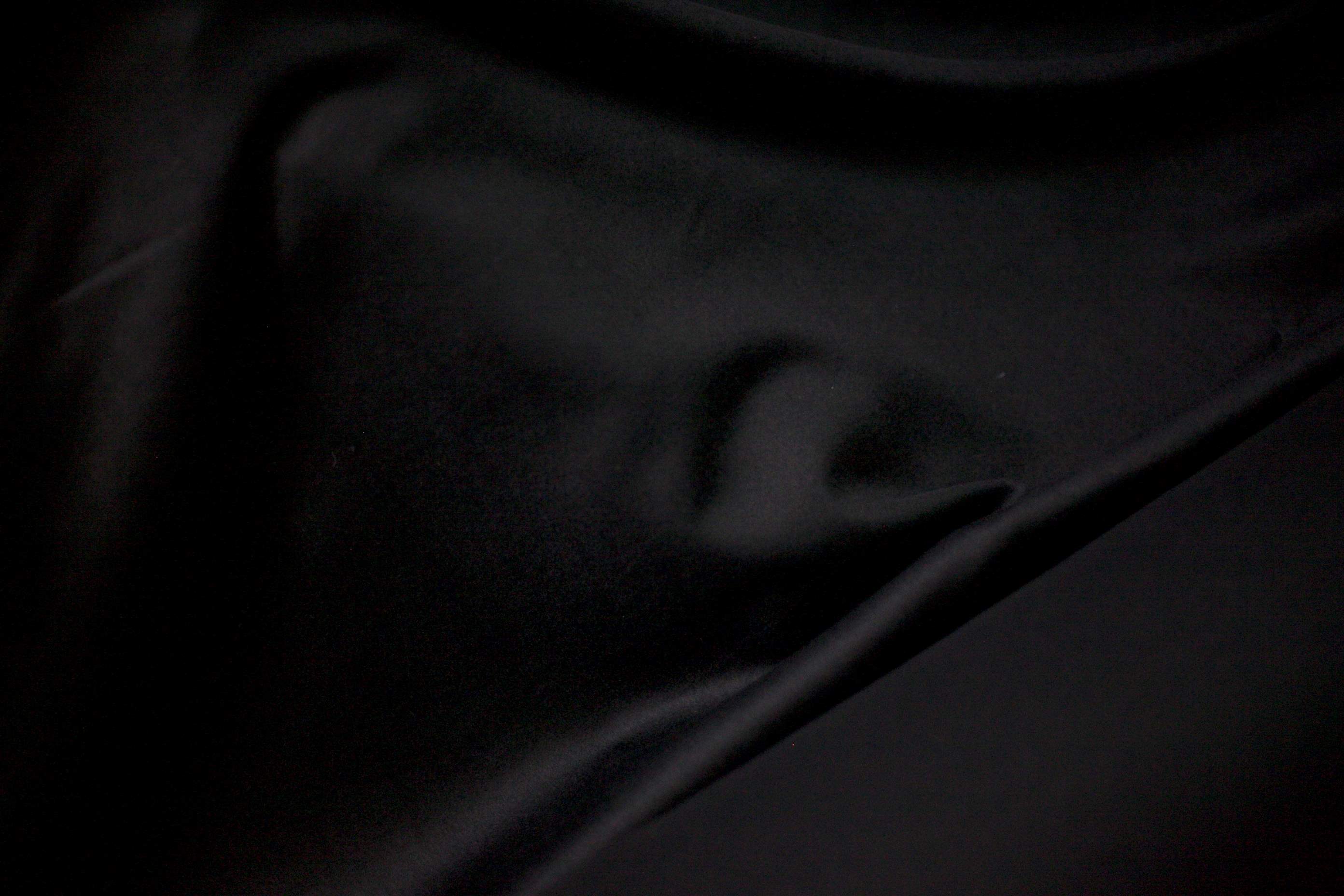 black cashmere fabric
