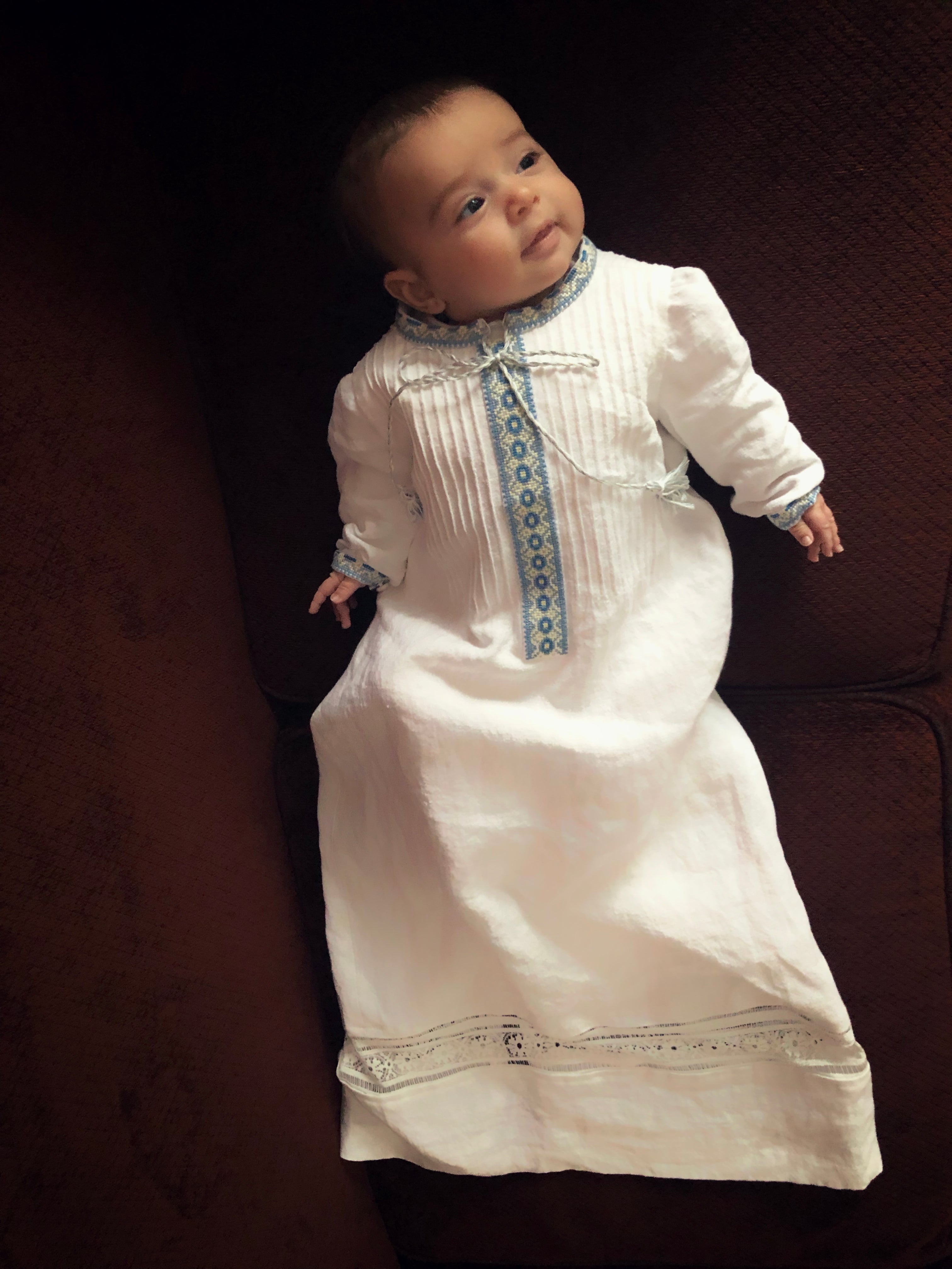 blue dress for baptism Elegant Baby Girls Blue Baptism Dresses Toddler Flower Girl Dresses