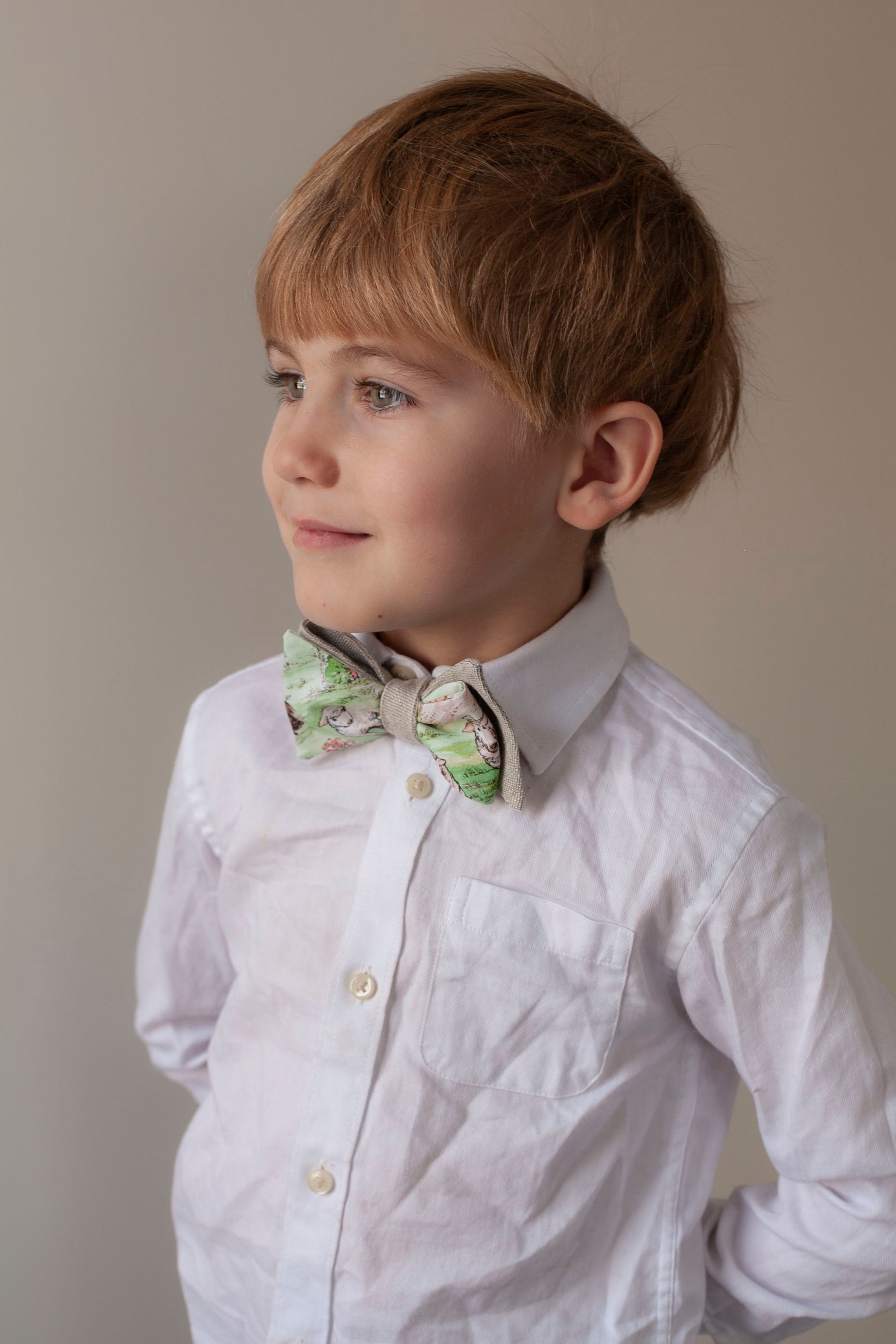 sheep bow tie