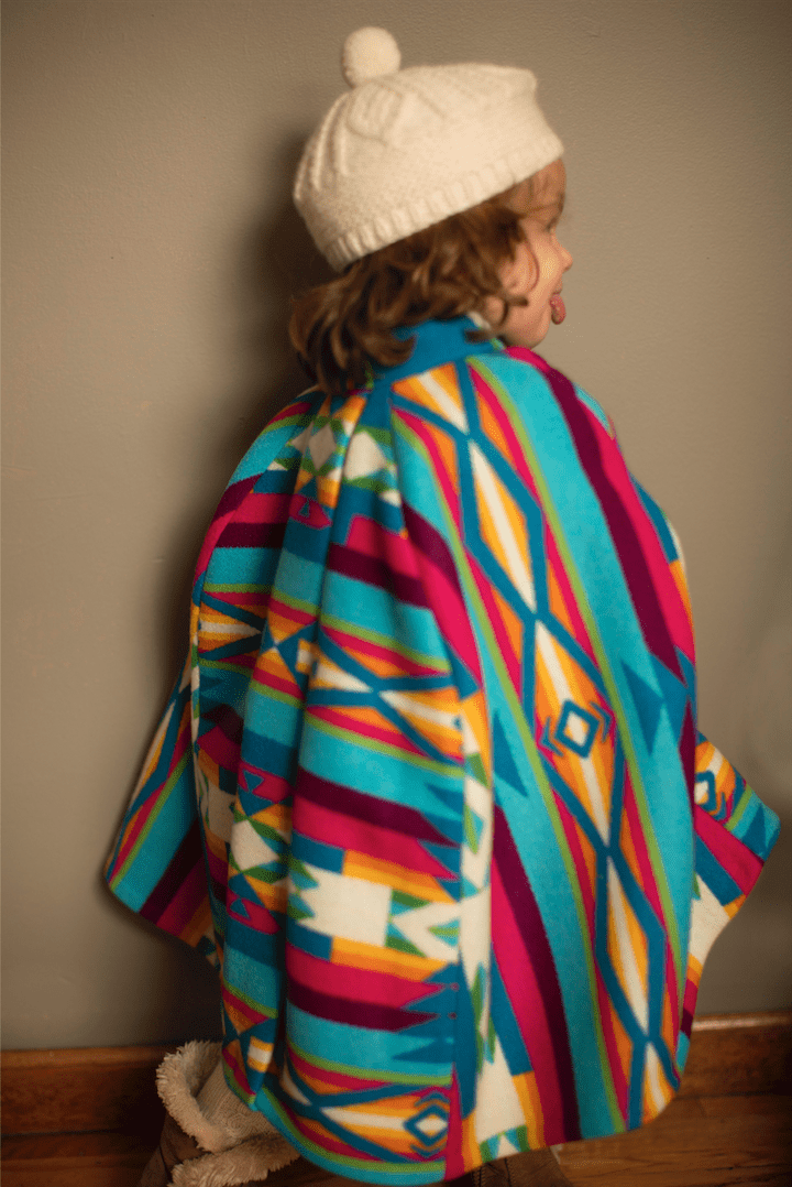 ski jacket kids rainbow