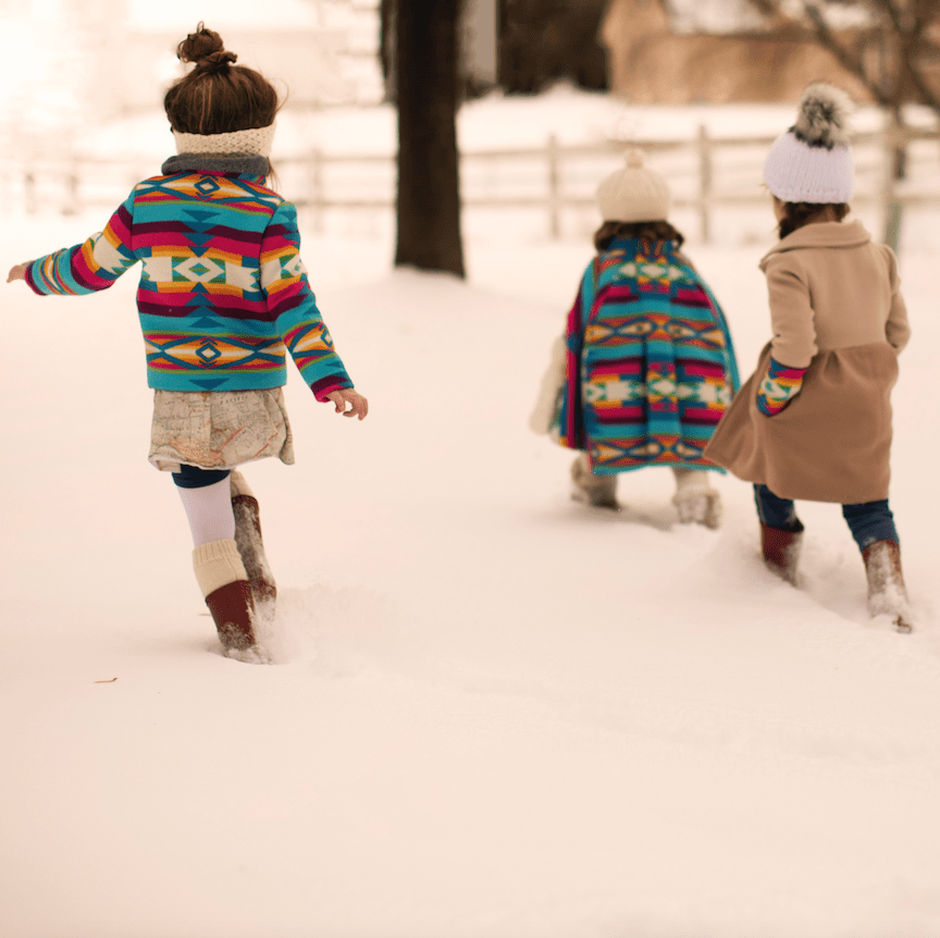 best ski jackets capes kids rainbow