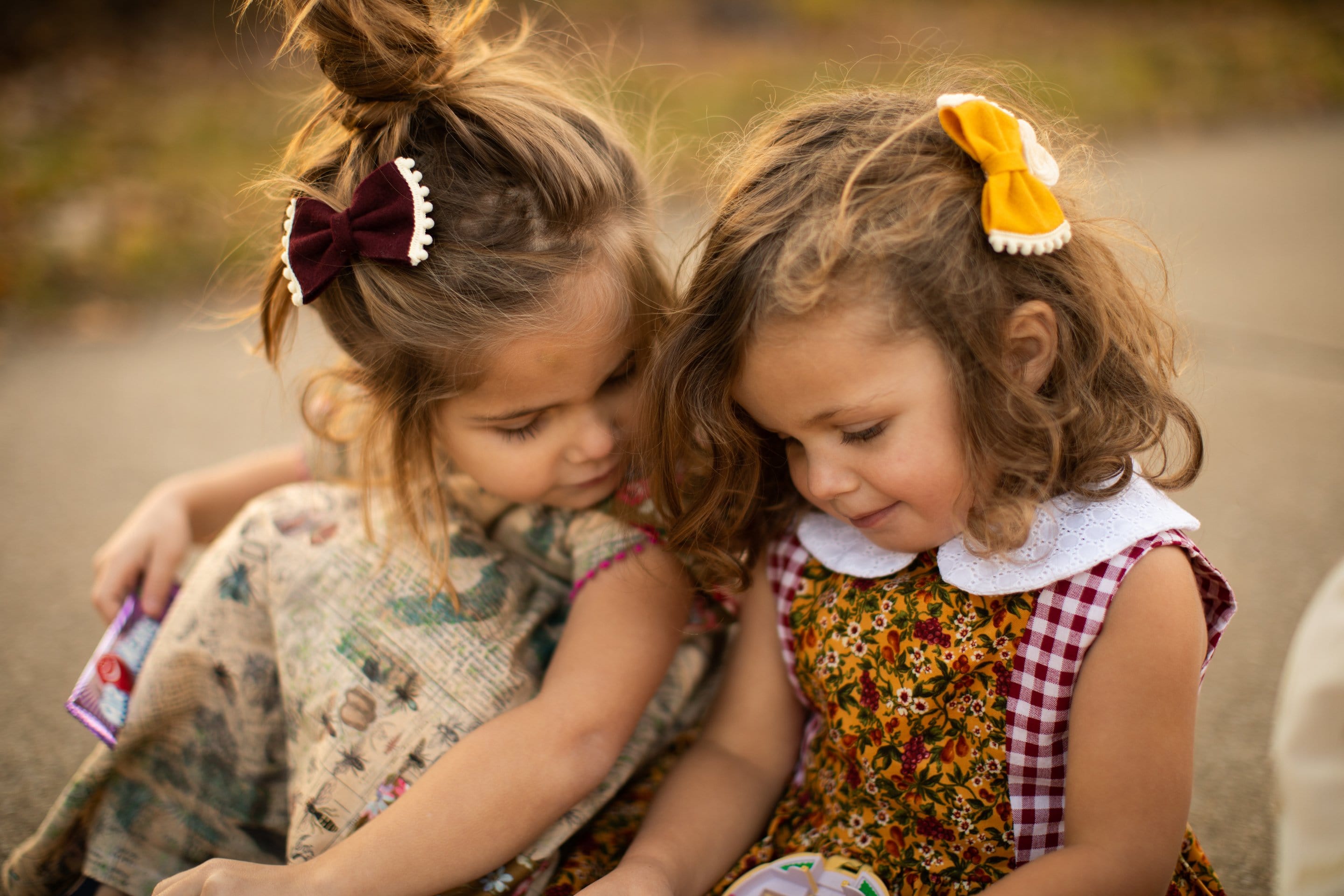 girls cotton dress with collar
