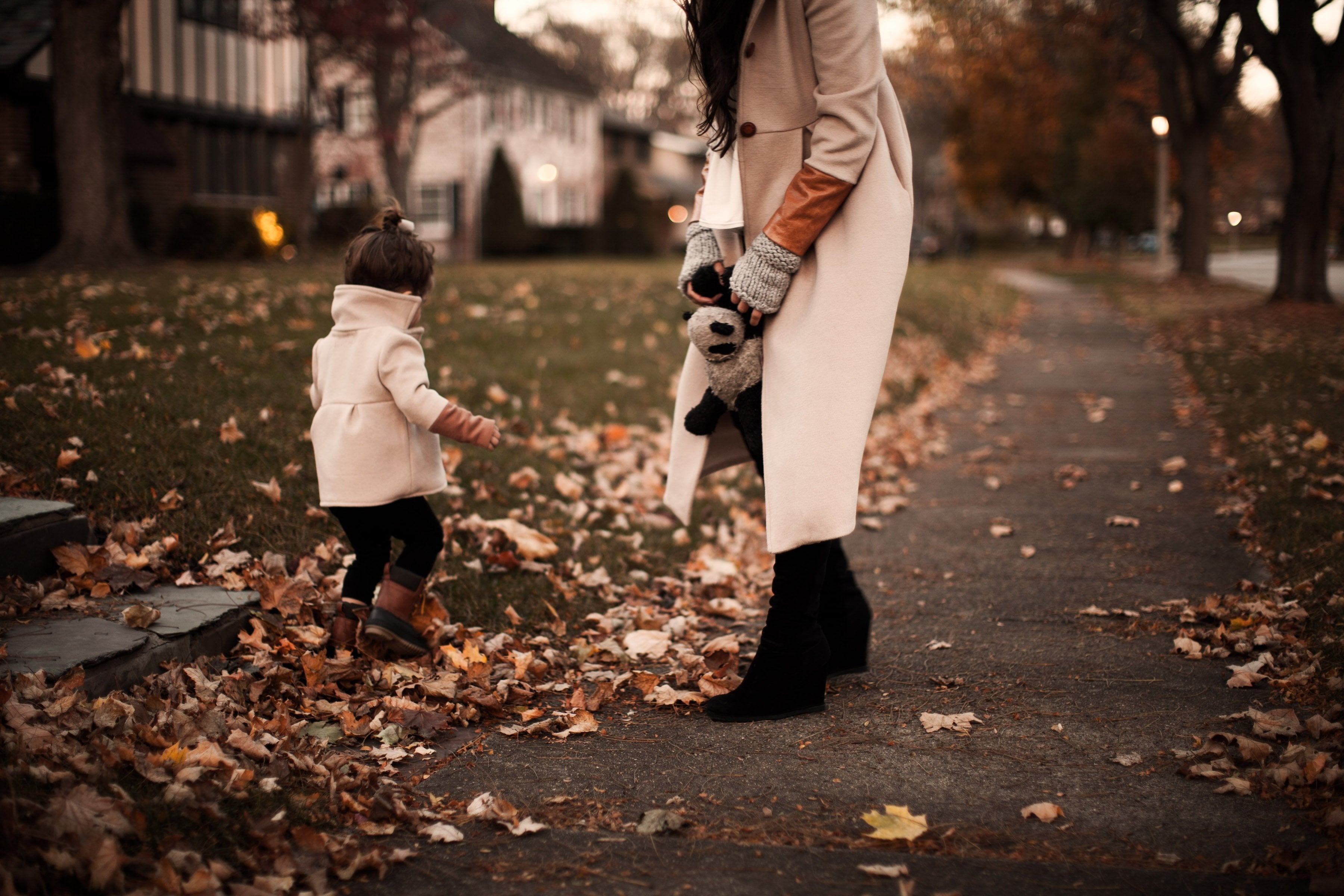 mommy and me wool Coats