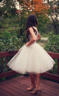 Champagne Tulle Skirt