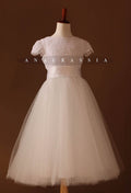white communion dress