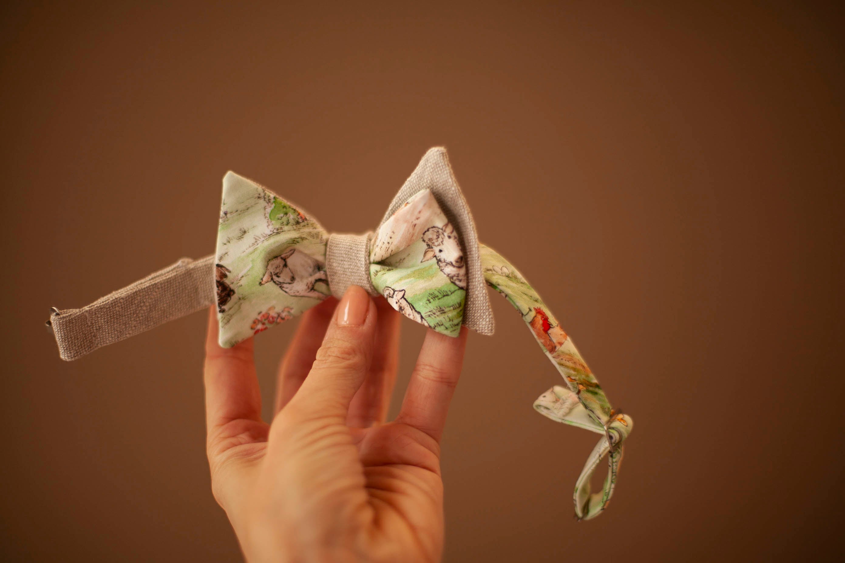 easter sheep bowtie