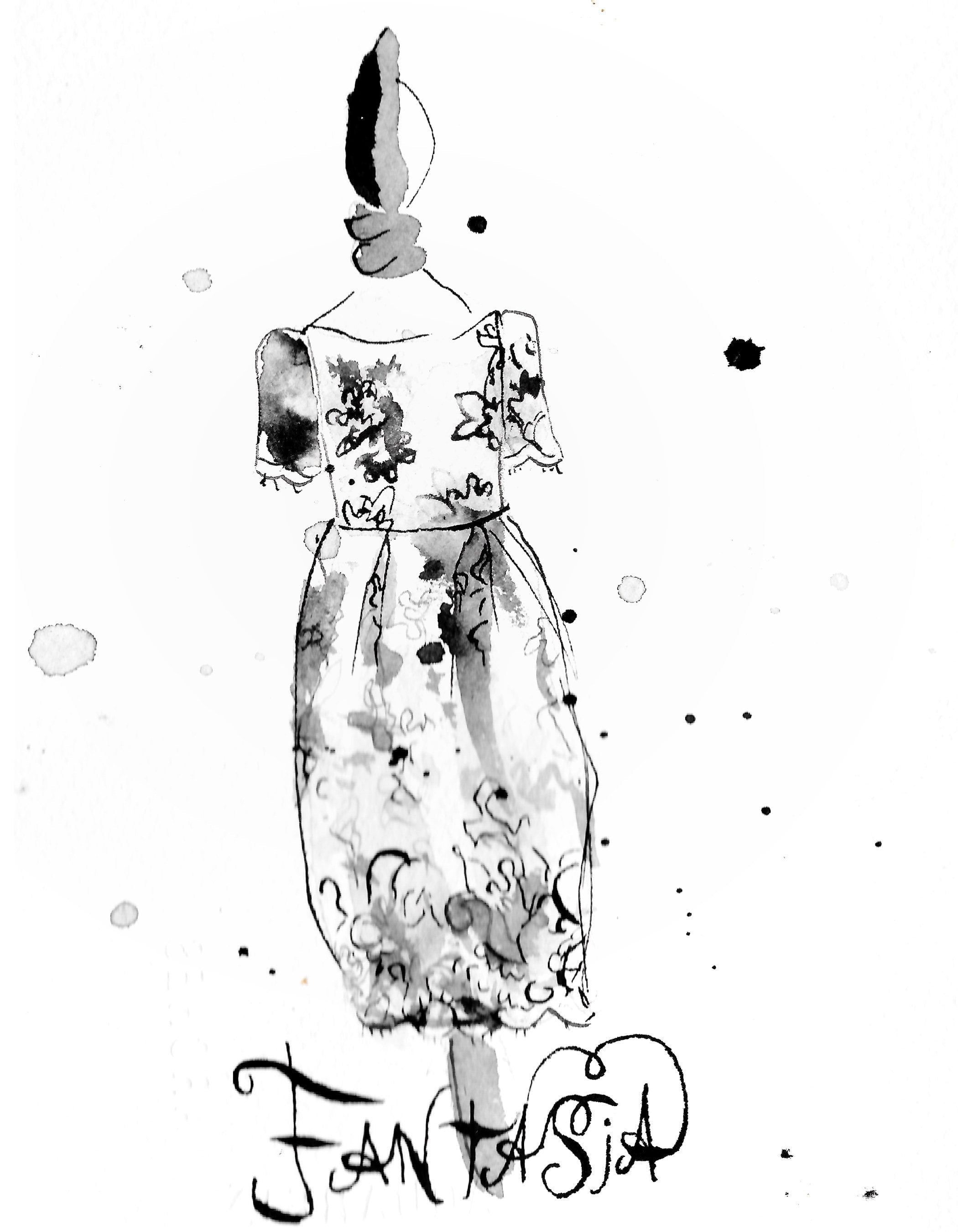 fashion designer sketch