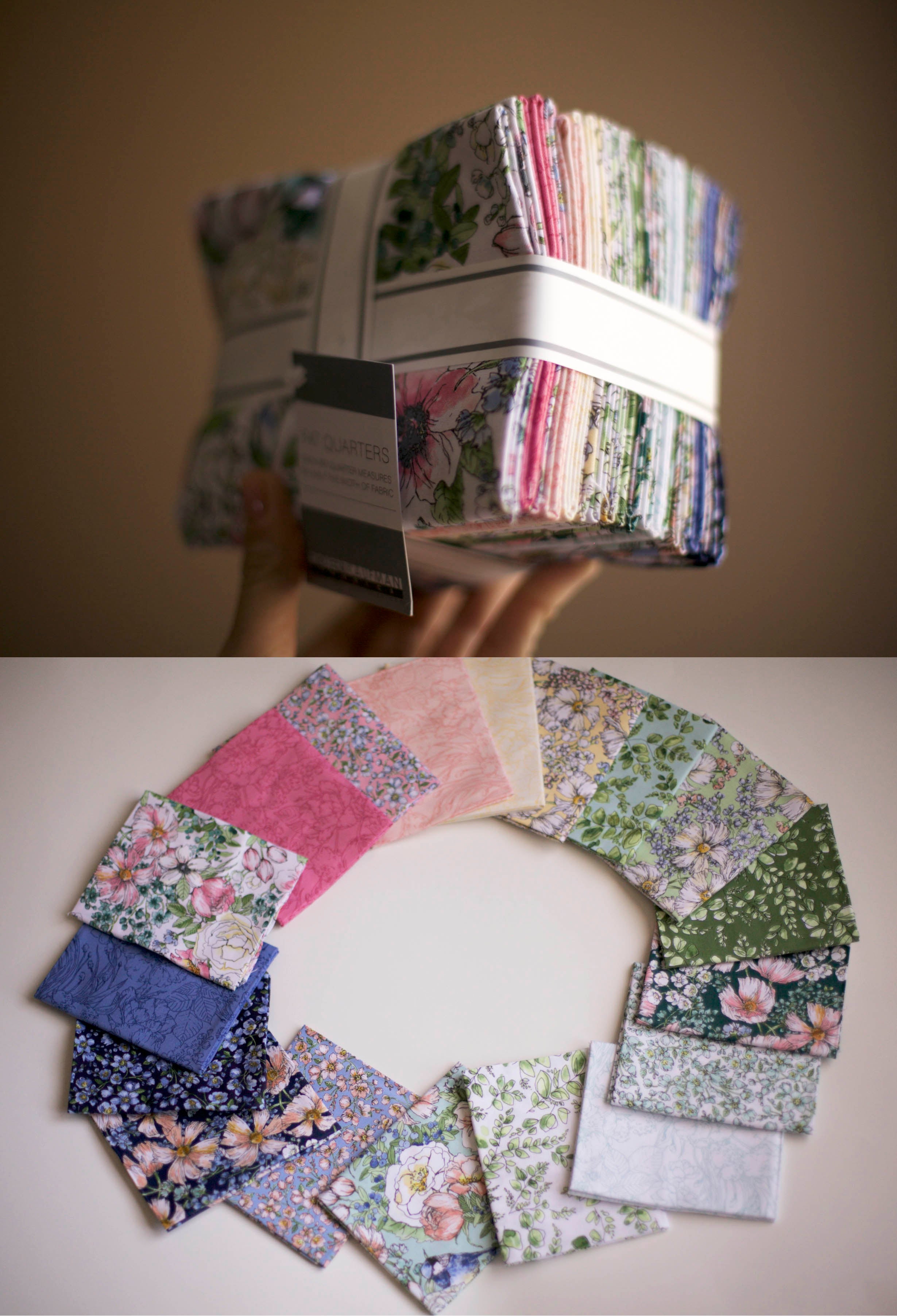 natures notebook fat quarters