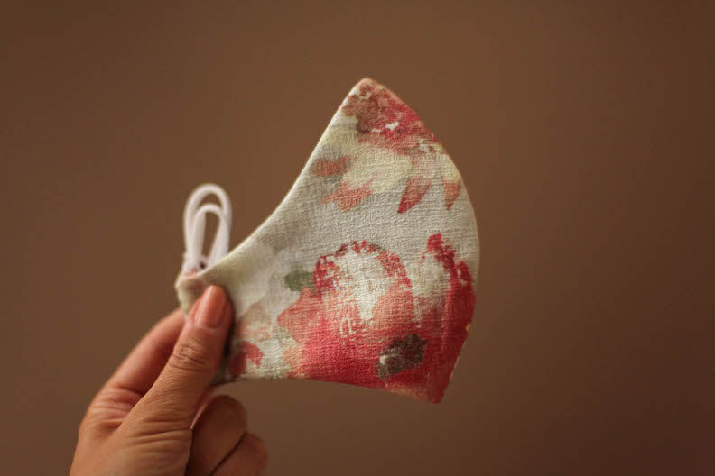 Floral Womens Face Mask