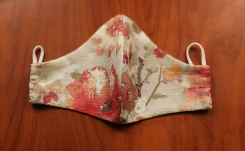 Floral Womens Face Mask