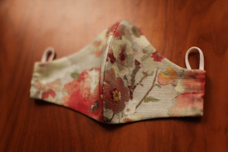 Floral Womens Face Mask