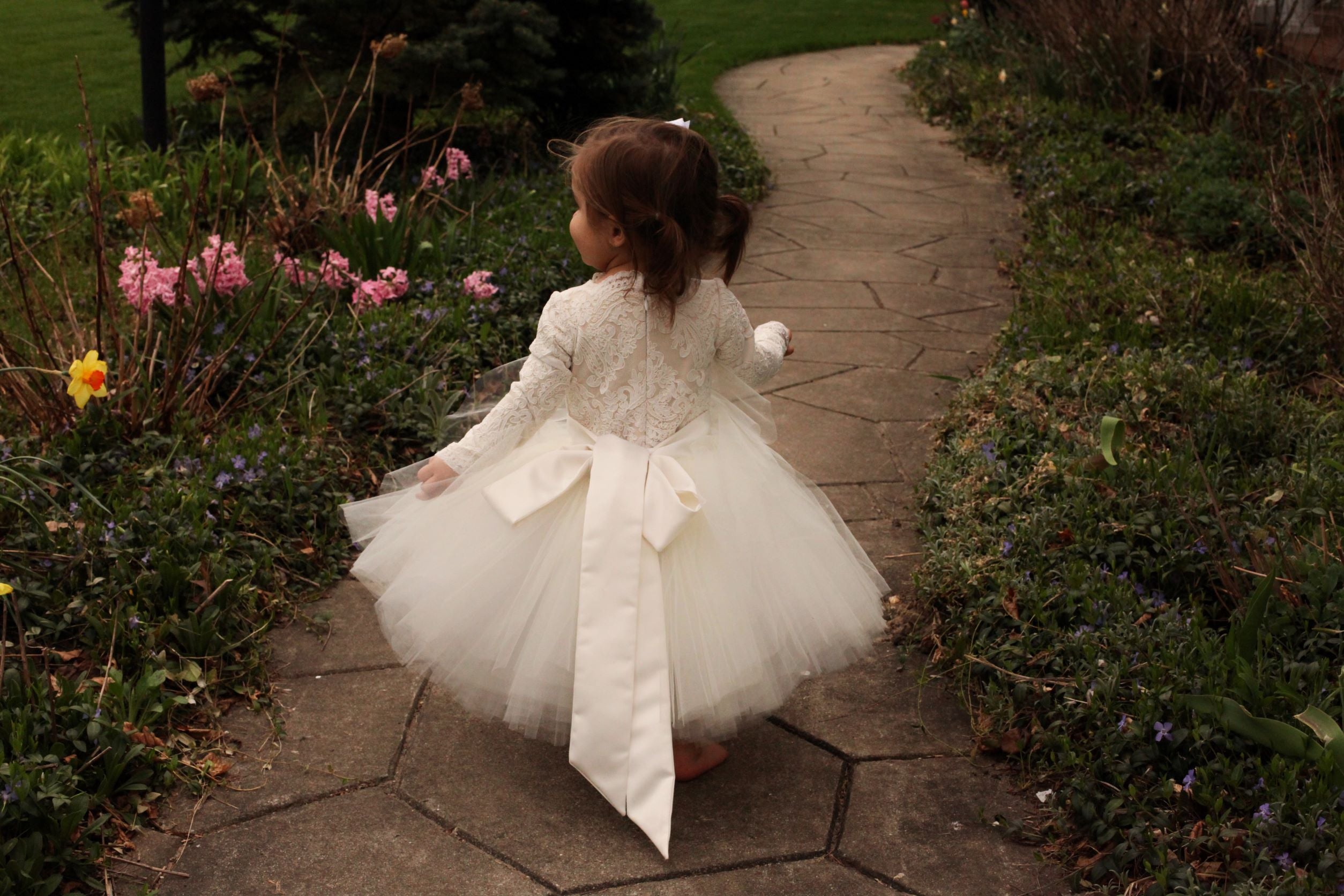 cute flower girl dress