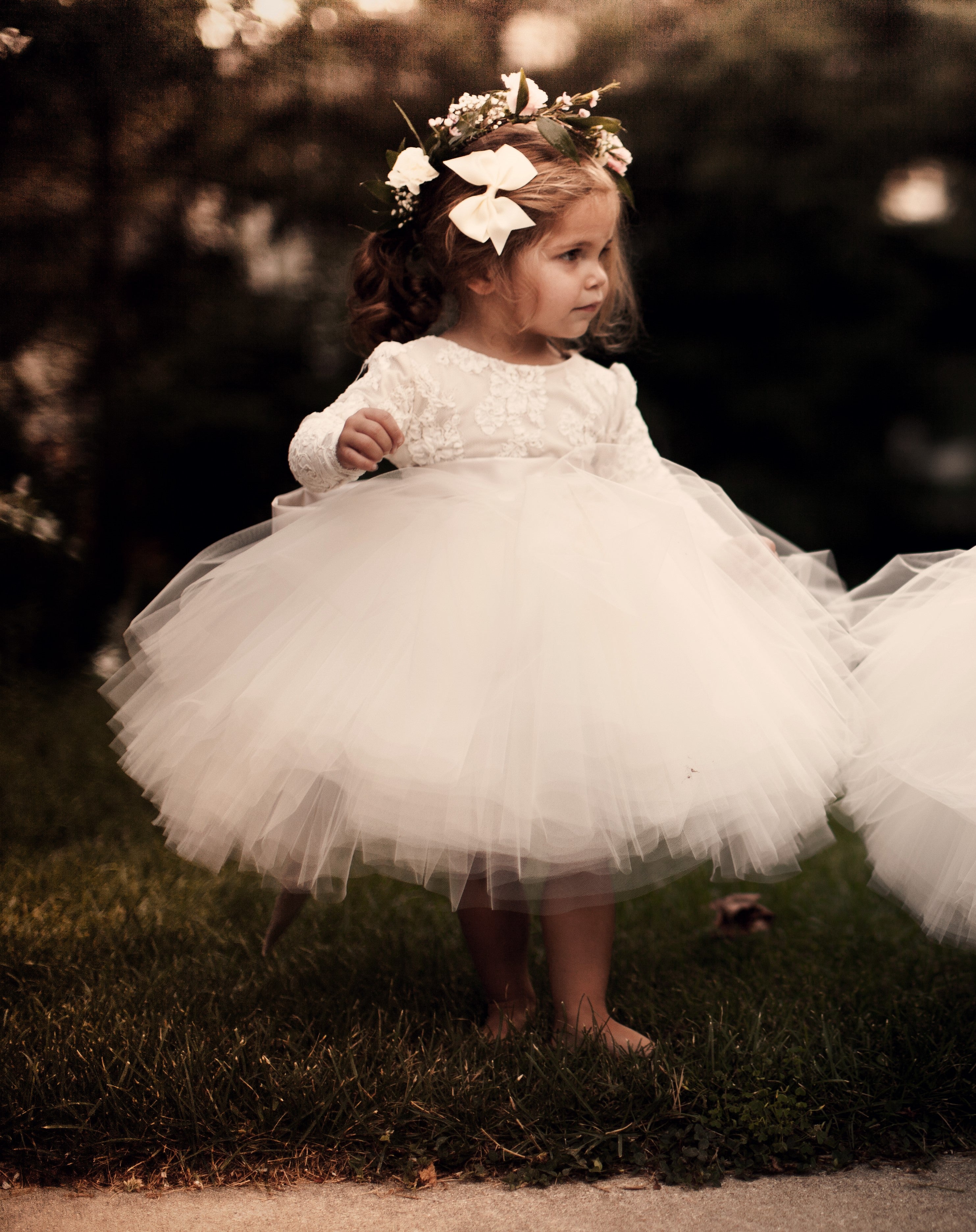 Lace Flower Girl Dress 14 Lace Flower Girl Dress 14