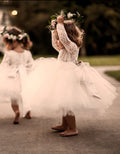 flower girls in tutus