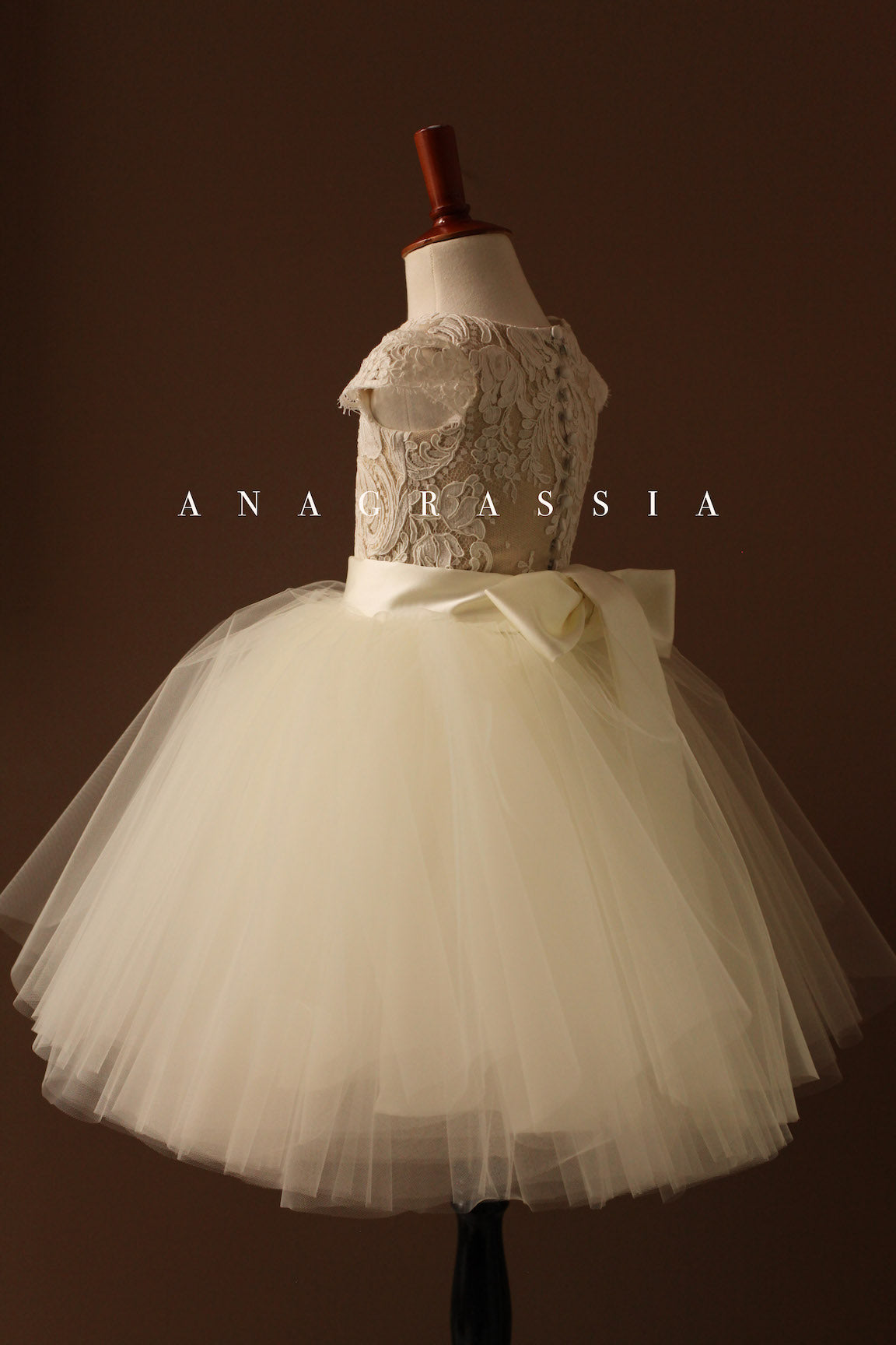 flower girl dress gold 