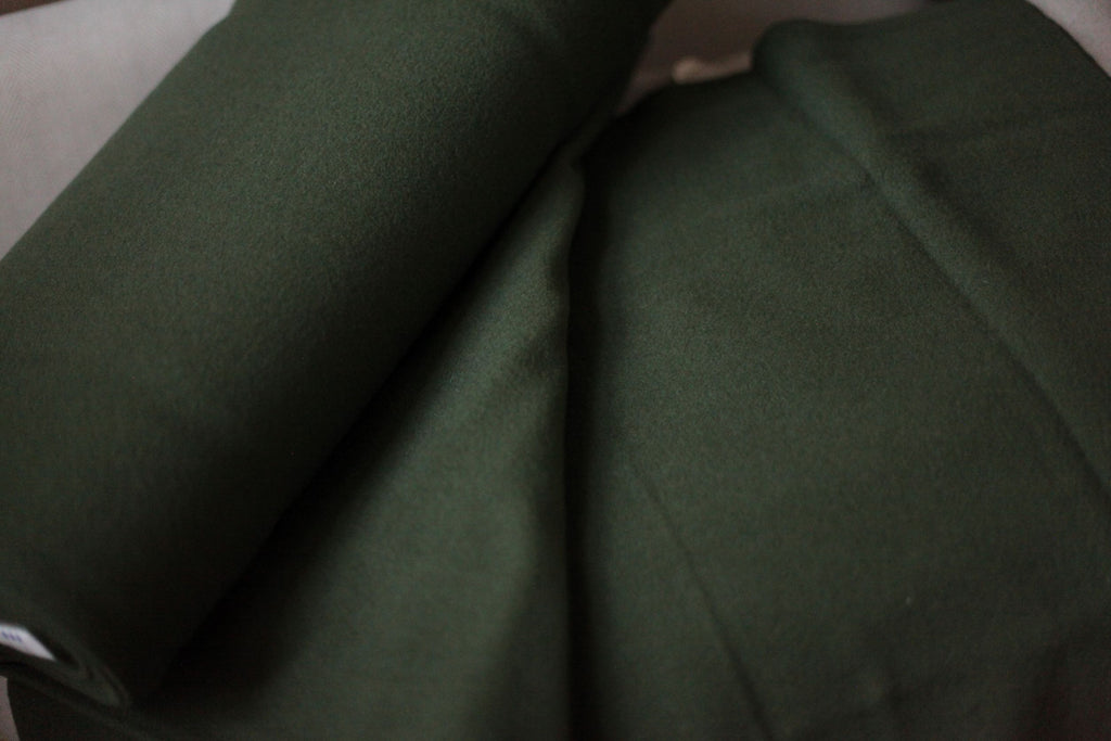 forest green wool
