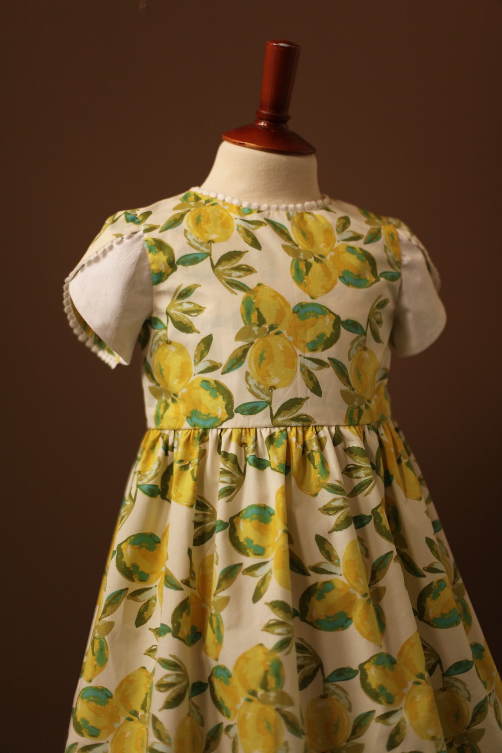 lemons girls dress