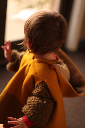 baby wool cape