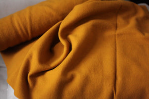 gold wool fabric