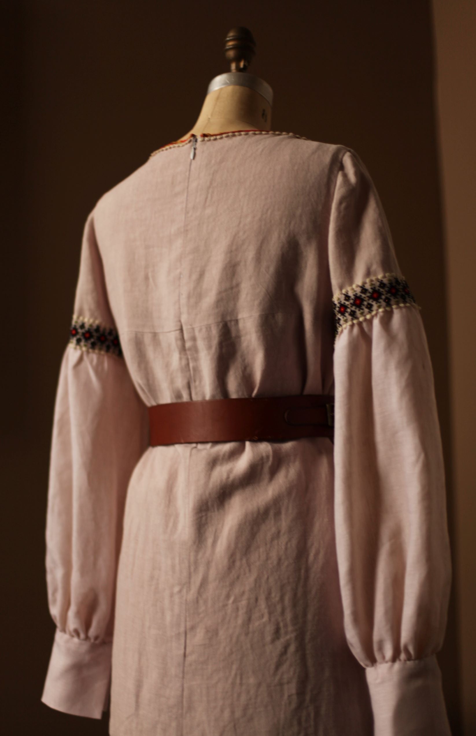 maxi Ukrainian dress