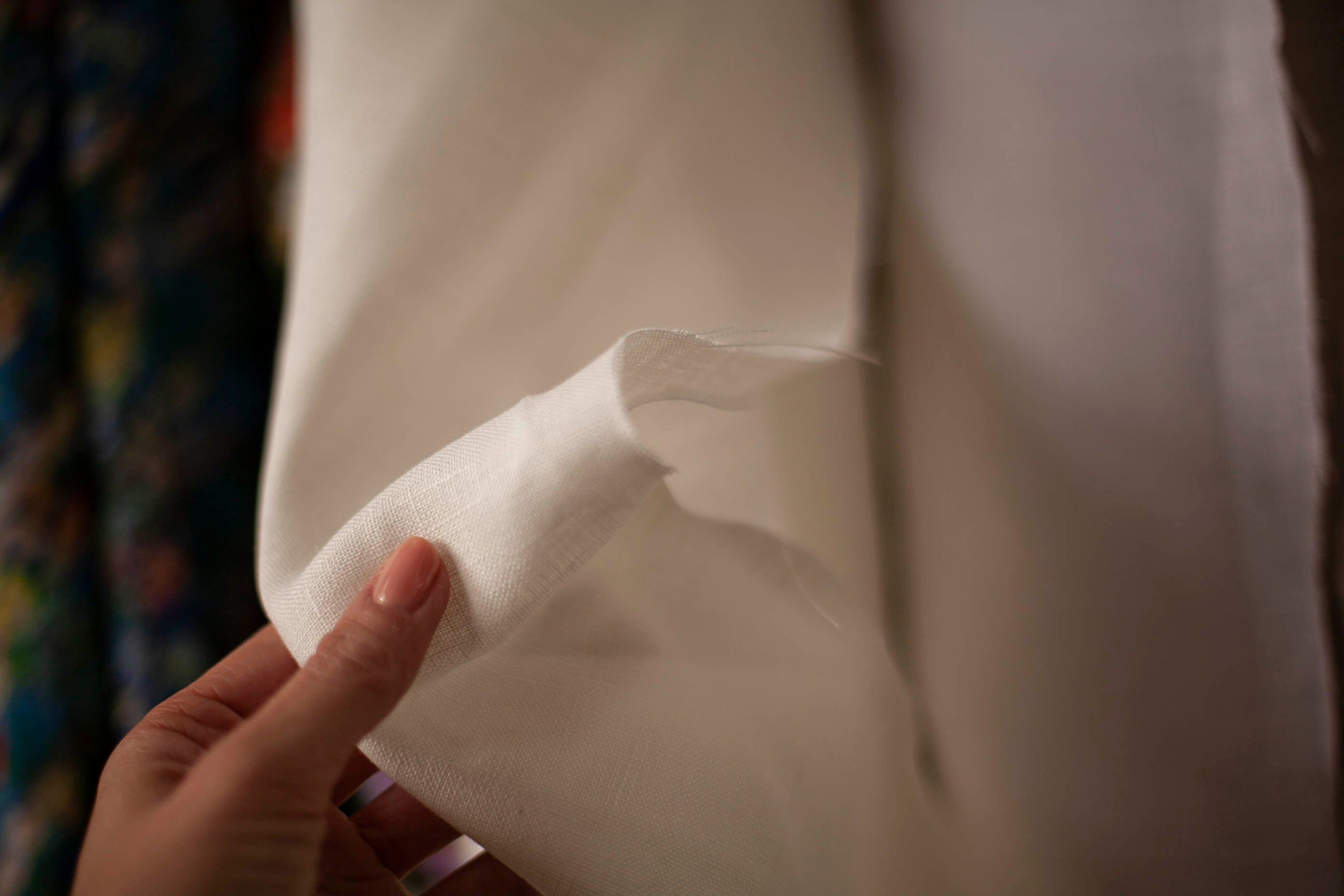 ivory linen heavyweight