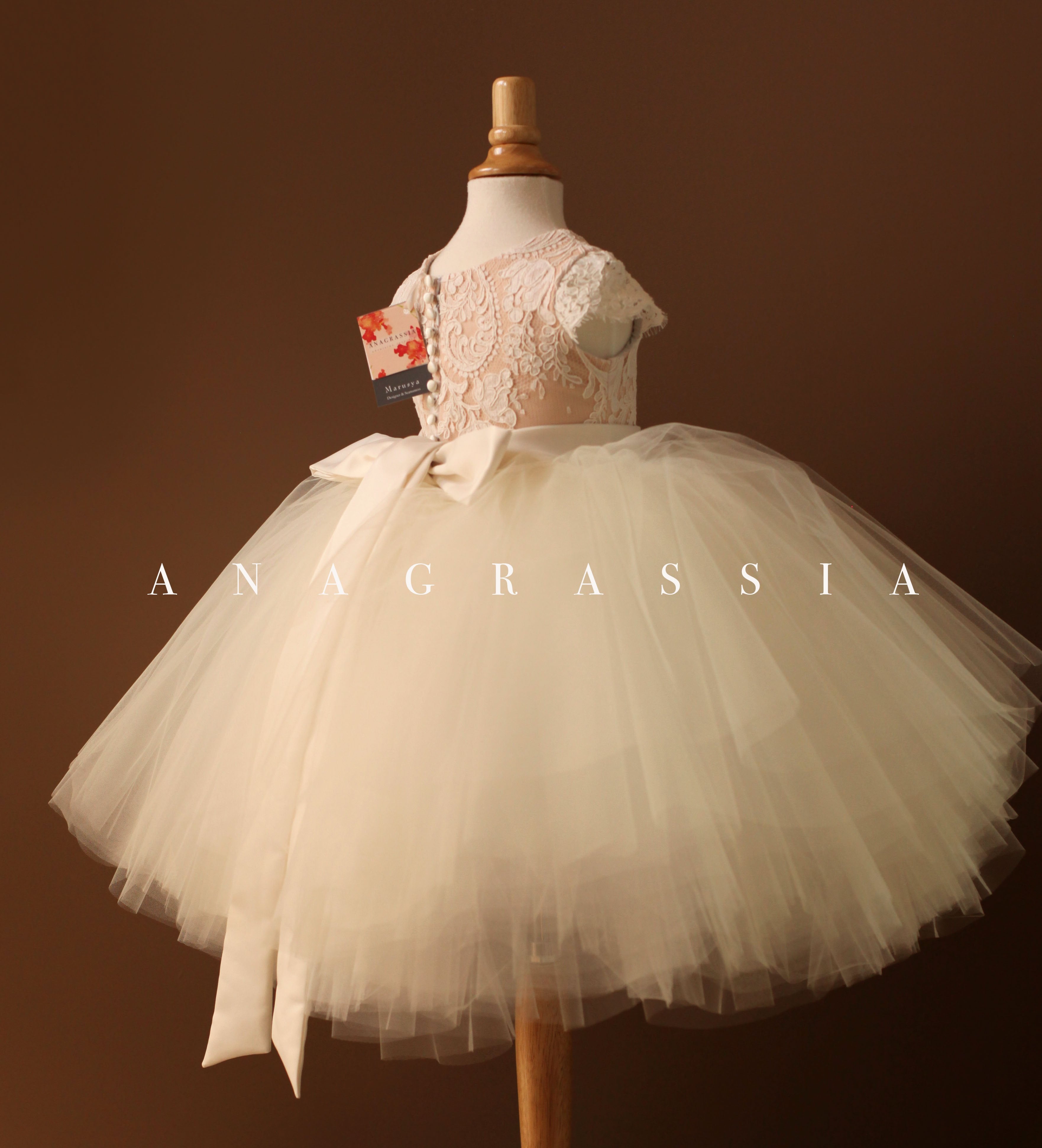 Lace Skirt Flower Girl Dress