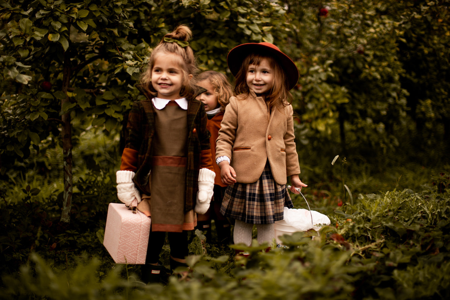 plaid girls dress